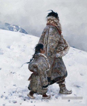  père - Père et Fille AX Tibet